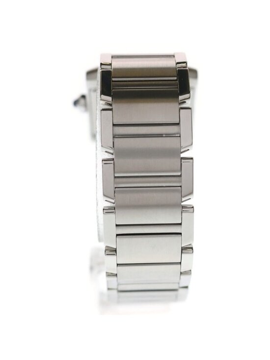 Cartier Tank Francaise White Dial SS Quartz Stainless Steel Watch main image 5